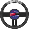 Kormányvédő, Sparco, fekete-szürke, 38 cm (9312)