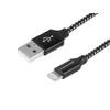 Töltő- és adatkábel USB-iPhone, 300cm