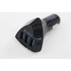 Tripla szivargyújtó-USB adapter, gyorstöltő (4,2A)