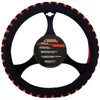Szivacsos kormányvédő, fekete-piros, Sprint II, 37-39 cm (ST-AT165, CM86353)