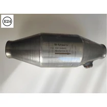 Univerzális kerek kerámiabetétes katalizátor, lambdaszondás, Ø45mm, 700-1600 cm³, EURO4, 2013-ig
