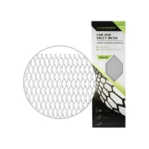 Ezüst grillrács, 100x33 cm (rács: 8x25 mm)