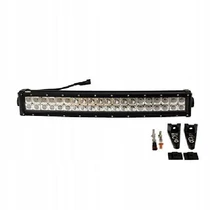 Fényhíd, munkalámpa, kétsoros combo, 40LED, 120W (KC)