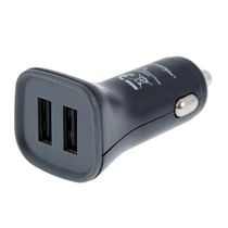 Szivargyújtós dupla USB töltő, 4,8A, 12/24V