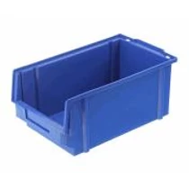 Tárolódoboz, kék, nagy, 298x179x149mm