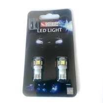 Izzó, T10 helyzetjelző, 12V, 5W, 5 SMD Fehér, bliszterben (KC)