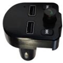 Bluetooth / FM Transzmitter, LED kijelzővel, 2 USB port (A12)