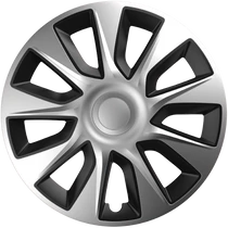 Dísztárcsa 15" Stratos Silver &amp; Black