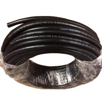 Benzincső, üzemanyagcső, Ø04mm, belső vásznas NBR/CR, tekercsben