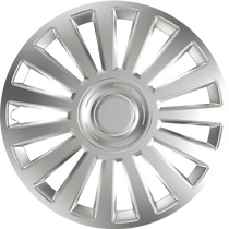 Dísztárcsa 14" Luxury Silver (4 darabos garnitúra)