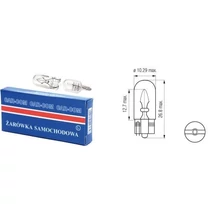 Izzó, üveg, T10, 12V, 5W (CC42365-CH, HN-1987B)