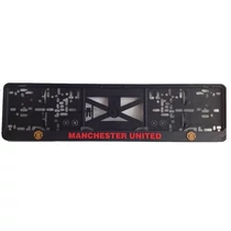 Rendszámtábla tartó, 3D feliratos, logós, Manchester United (P311)