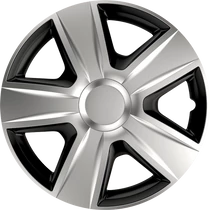 Dísztárcsa 14&quot; Esprit Silver &amp; Black (4 darabos garnitúra)