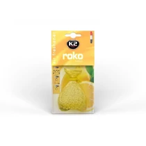 K2AUTO citrom illatú légfrissítő csomag, 20g, roko Lemon