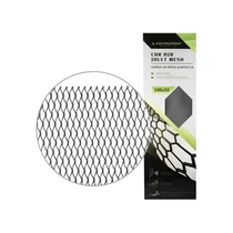 Fekete grillrács, 100x33 cm (rács: 8x25 mm)