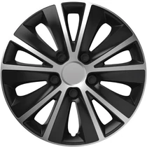 Dísztárcsa 13&quot; Rapide Silver &amp; Black (4 darabos garnitúra)