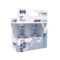 Izzó, VISION limitless white H4 12V 60/55W P43t U E4 +120% (KC)