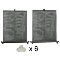 Napvédő roló 2db, 45x50cm, tapadókorongokkal (CC61003)