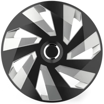 Dísztárcsa 16&quot; Vector Ring Chrome Black &amp; Silver (4 darabos garnitúra)
