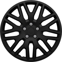 Dísztárcsa 14&quot; Dakar Nuts Chrome Black (4 darabos garnitúra)
