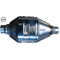 Univerzális ovál kerámiabetétes katalizátor, Ø50mm, 700-2500 cm³, EURO2