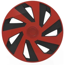 Dísztárcsa 13&quot; Vector Red &amp; Black (4 darabos garnitúra)