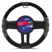 Kormányvédő, fekete-szürke, Sparco Sport Line, 38 cm (10877)