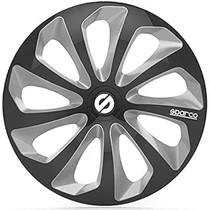 Sparco Dísztárcsa 16", SICILIA Black/Silver