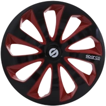Sparco Dísztárcsa 15&quot;, SICILIA Black/Red