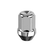 Zárt kerékanya, Ø14 mm, 21 mm fej, 34 mm hossz, 1,5" menet, 60°
