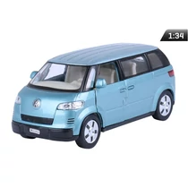 Makett autó, 1:34, 2001 VW mikrobusszal, kék