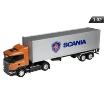 Makett kamion, 1:32, ScaniR470, narancs és ezüst