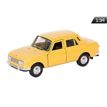 Makett autó, 1:34 Wartburg 353, sárga