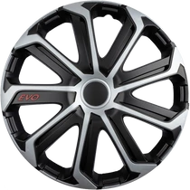 Dísztárcsa 14" Evo Black &amp; Silver