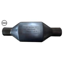 Univerzális kerek kerámiabetétes katalizátor, Ø45mm, 700-1600 cm³, EURO4, 2013-ig