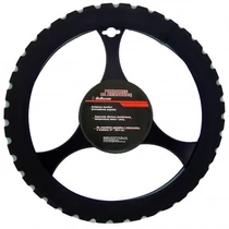 Szivacsos kormányvédő, fekete-szürke, Sprint II, 37-39cm
