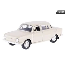 Makett autó, 1:34, SKODA 100, krémszínű (A83962)