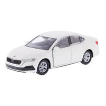 Makett autó, 1:34, SKODA Octavia, fehér
