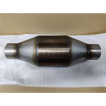 Fémbetétes kerek versenykatalizátor, Ø60mm, 2000-3000 cm3, EURO2, 100 cellás