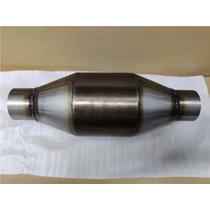 Fémbetétes kerek versenykatalizátor, Ø60mm, 2000 cm3, EURO6, 200 cellás