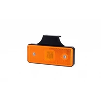 LED helyzetjelző lámpa, 12/24V -H42, sárga, E-jel