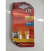 Izzó, fehér, T10, 12V, 1COB, Canbus, 2W-os ellenállással (CS-M0190)