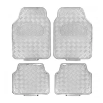 Univerzális ezüst gumiszőnyeg, 4 db-os