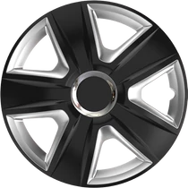 Dísztárcsa 16&quot; Esprit Ring Chrome Black &amp; Silver