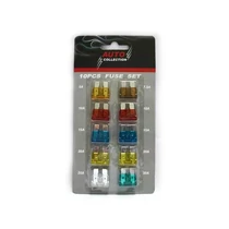 Biztosíték szett, normál késes, 12V (10db) (RA-PPA20BL, GB-32800-T, CM58395, ST-A1847, E903)