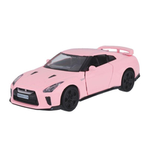 Makett autó, 1:32, RMZ Nissan GT-R 2017, rózsaszín
