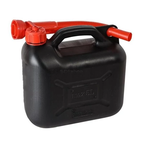 Üzemanyagkanna, műanyag, 5l, fekete