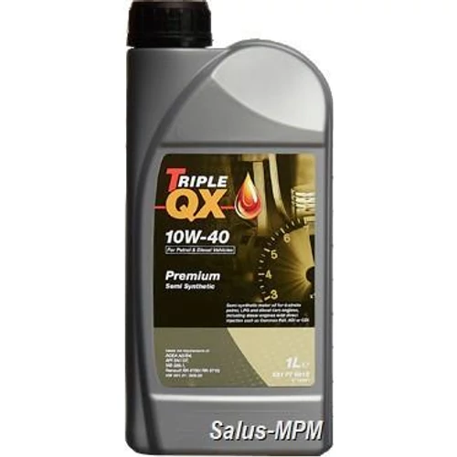 Triple QX Premium 10W40 Semi Synthetic 1 Liter