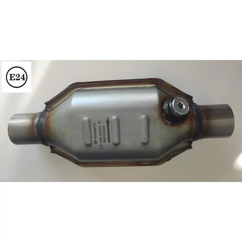 Univerzális ovál kerámiabetétes katalizátor, lambdaszondás, Ø45mm, 700-1600 cm³, EURO6