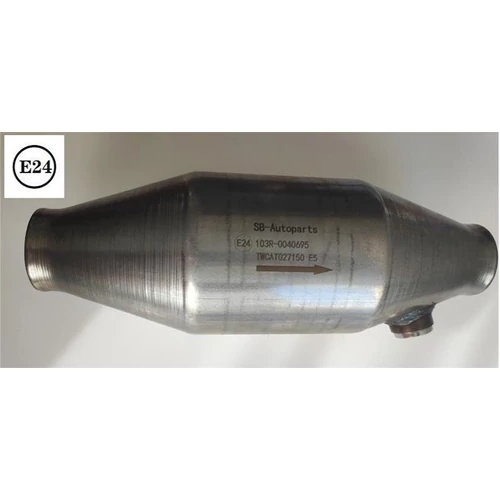 Univerzális kerek kerámiabetétes katalizátor, lambdaszondás, Ø45mm, 700-1600 cm³, EURO6, 2015-ig
